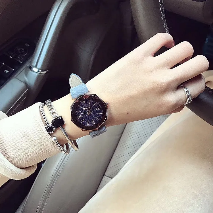 Irregular Mirror Frame Women's Watch