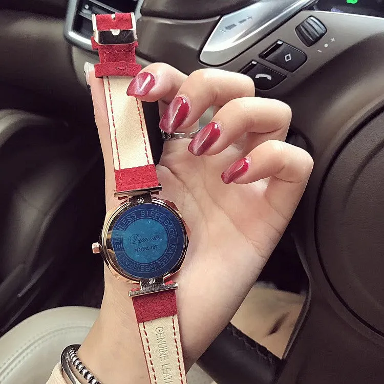 Irregular Mirror Frame Women's Watch