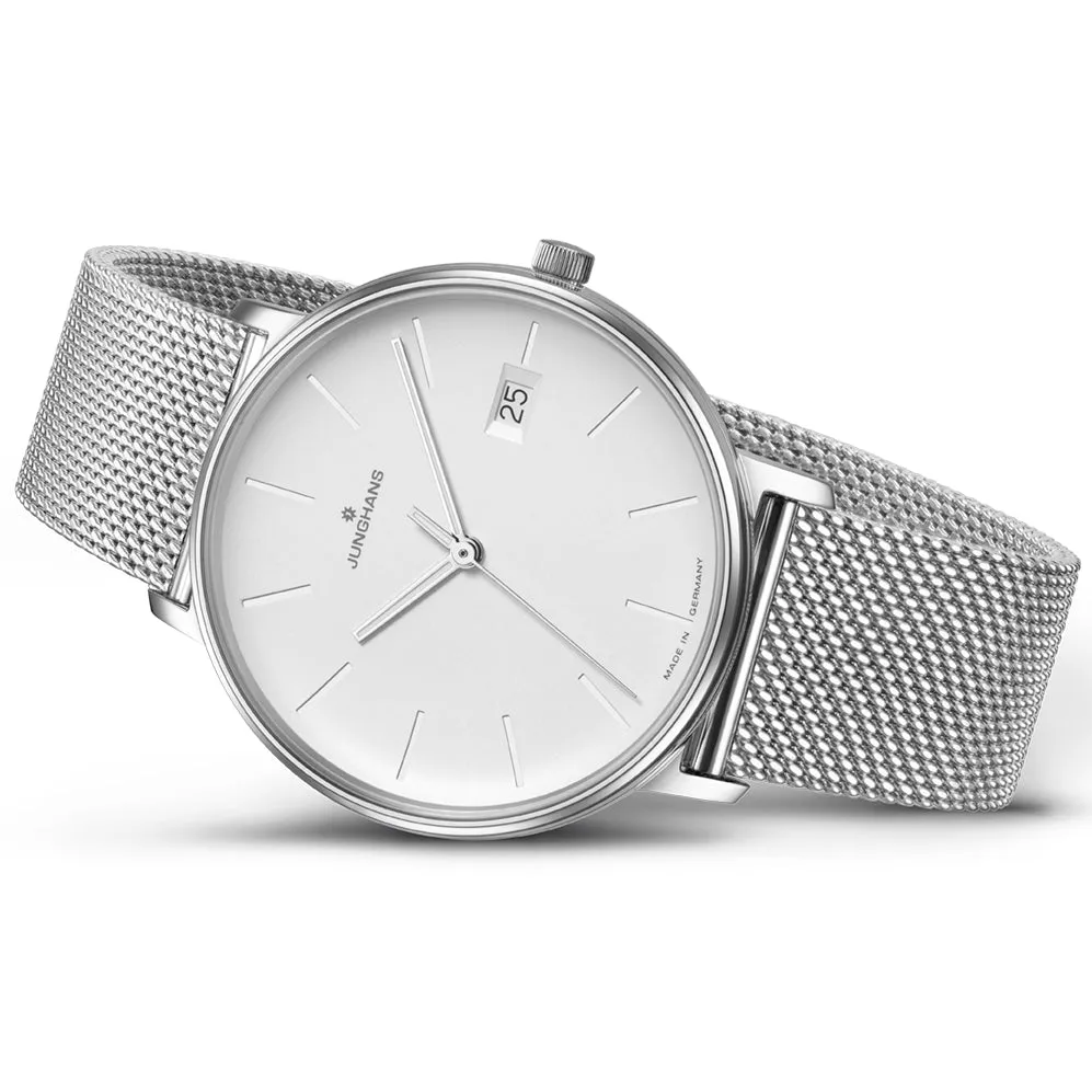 Junghans FORM Damen Ladies Silver Watch 47/4851.44