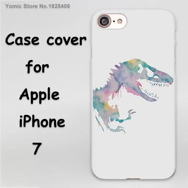 Jurassic Dinosaurs Phone Shell Case For Apple iPhone 7 7Plus 6s 6 Plus SE 5 5s 5C 4 4s