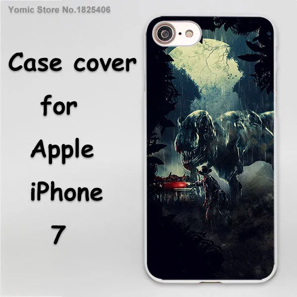 Jurassic Dinosaurs Phone Shell Case For Apple iPhone 7 7Plus 6s 6 Plus SE 5 5s 5C 4 4s