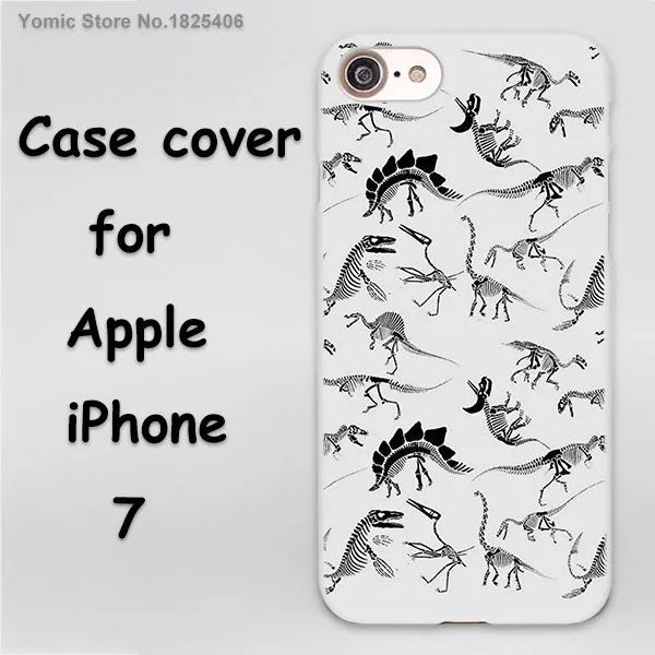 Jurassic Dinosaurs Phone Shell Case For Apple iPhone 7 7Plus 6s 6 Plus SE 5 5s 5C 4 4s