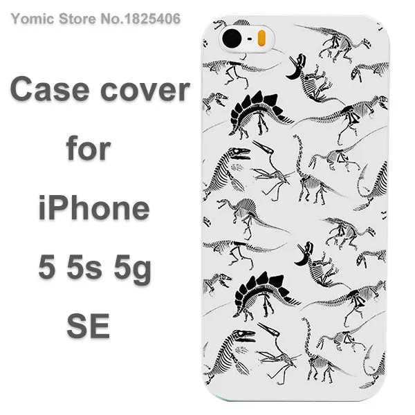 Jurassic Dinosaurs Phone Shell Case For Apple iPhone 7 7Plus 6s 6 Plus SE 5 5s 5C 4 4s