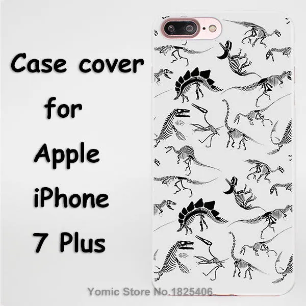 Jurassic Dinosaurs Phone Shell Case For Apple iPhone 7 7Plus 6s 6 Plus SE 5 5s 5C 4 4s