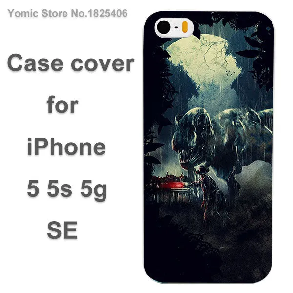 Jurassic Dinosaurs Phone Shell Case For Apple iPhone 7 7Plus 6s 6 Plus SE 5 5s 5C 4 4s