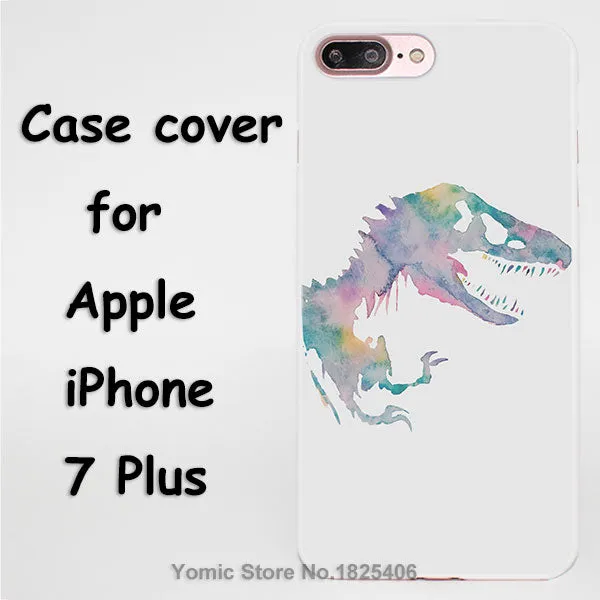 Jurassic Dinosaurs Phone Shell Case For Apple iPhone 7 7Plus 6s 6 Plus SE 5 5s 5C 4 4s