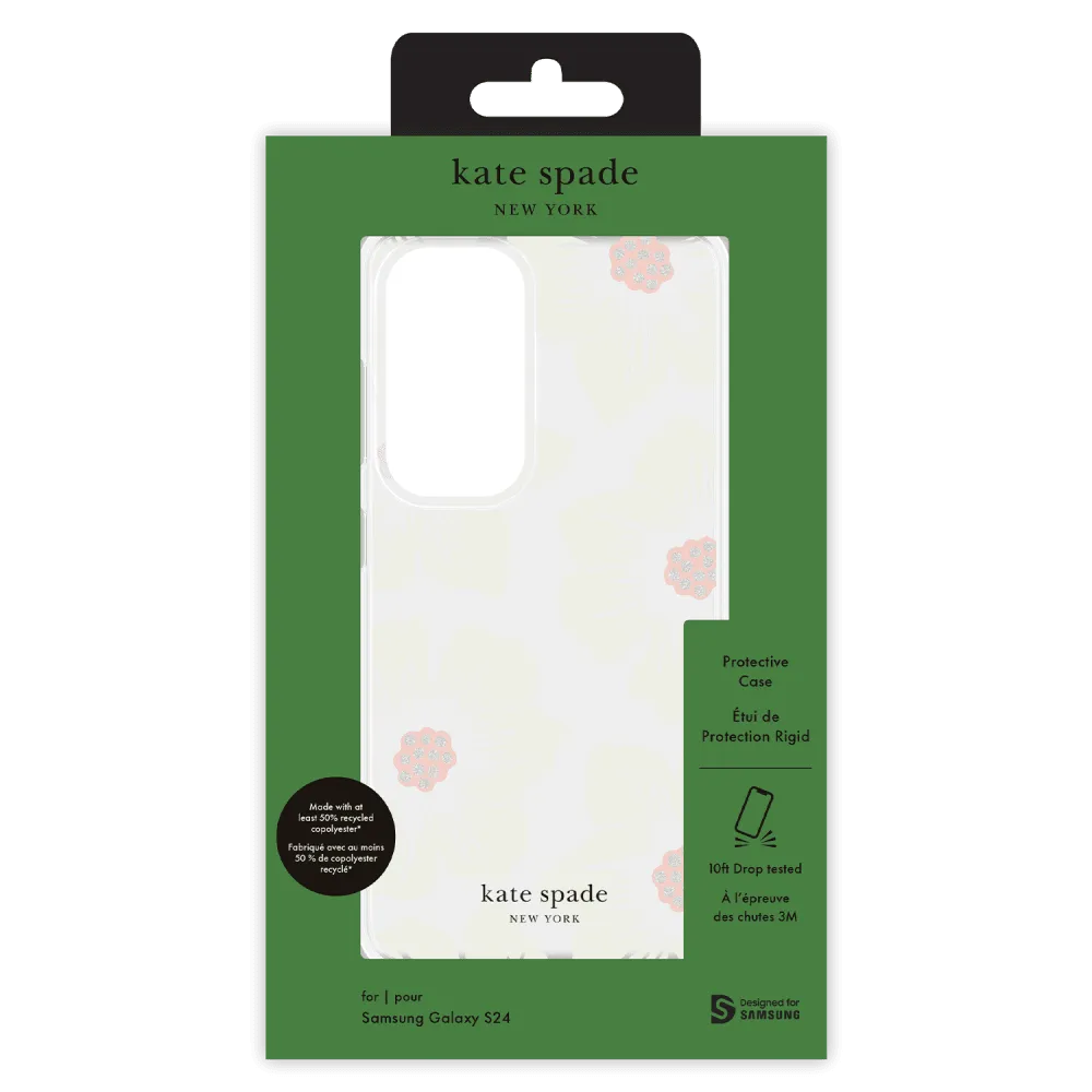 Kate Spade Protective Hardshell Case for Samsung Galaxy S24 by Kate Spade