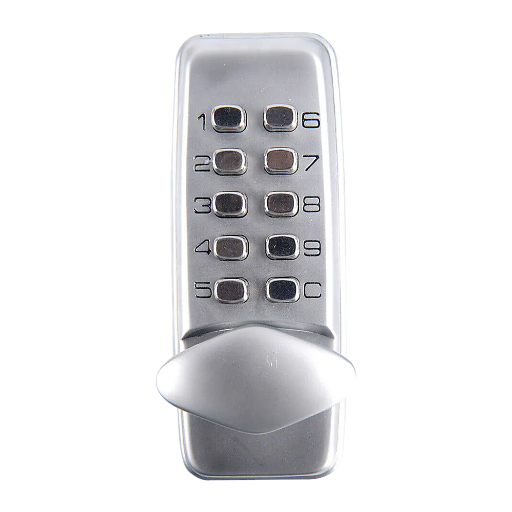 Keyless Digital Deadbolt Door Lock, Zinc Alloy, 9 Buttons