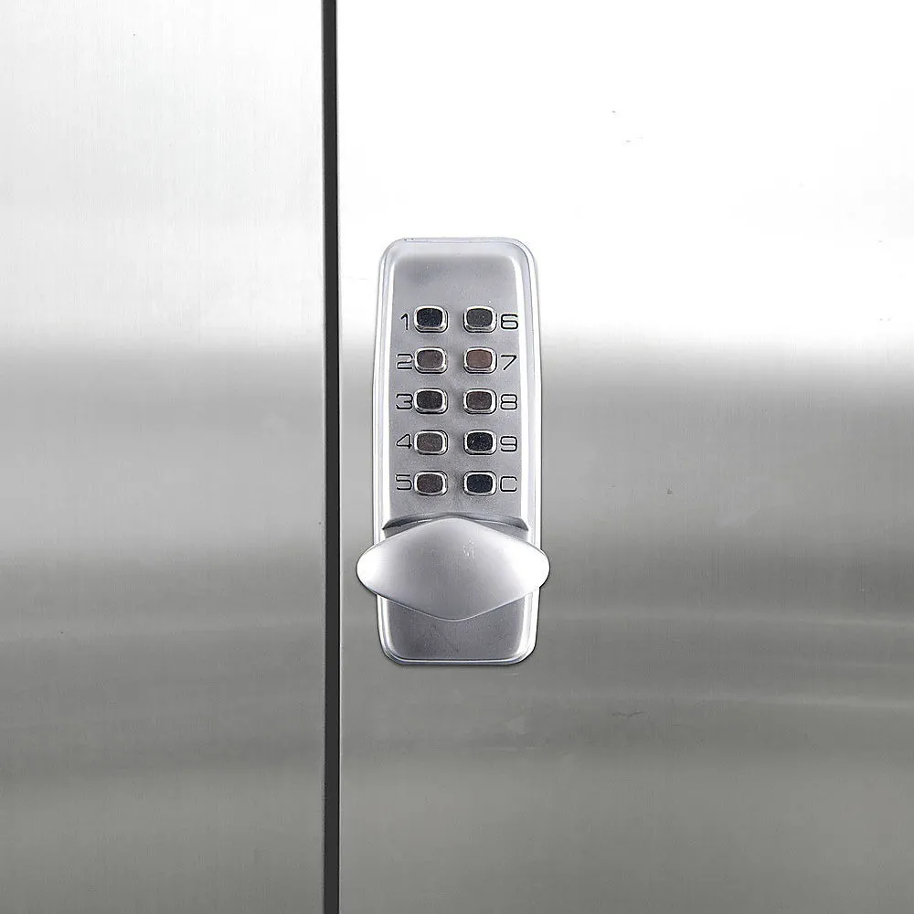 Keyless Digital Deadbolt Door Lock, Zinc Alloy, 9 Buttons