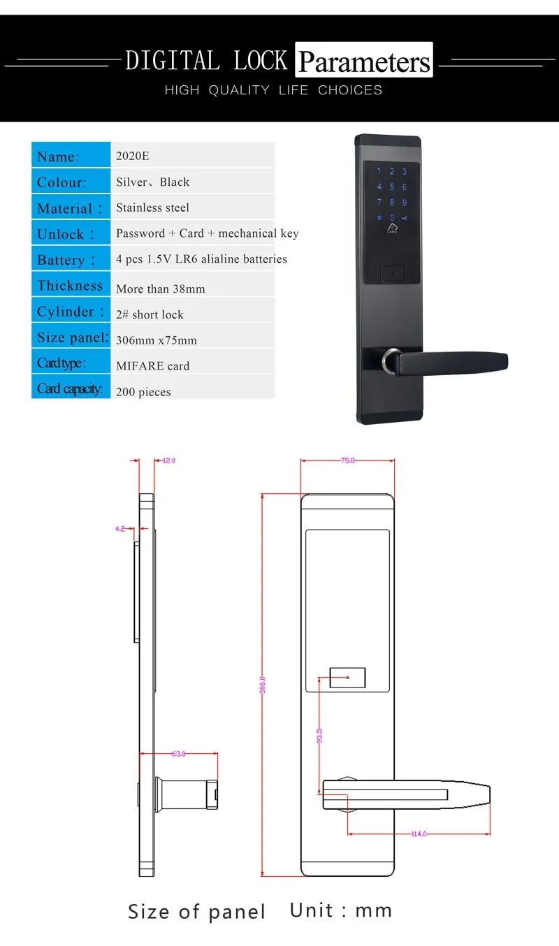 Keyless Digital Door Lock