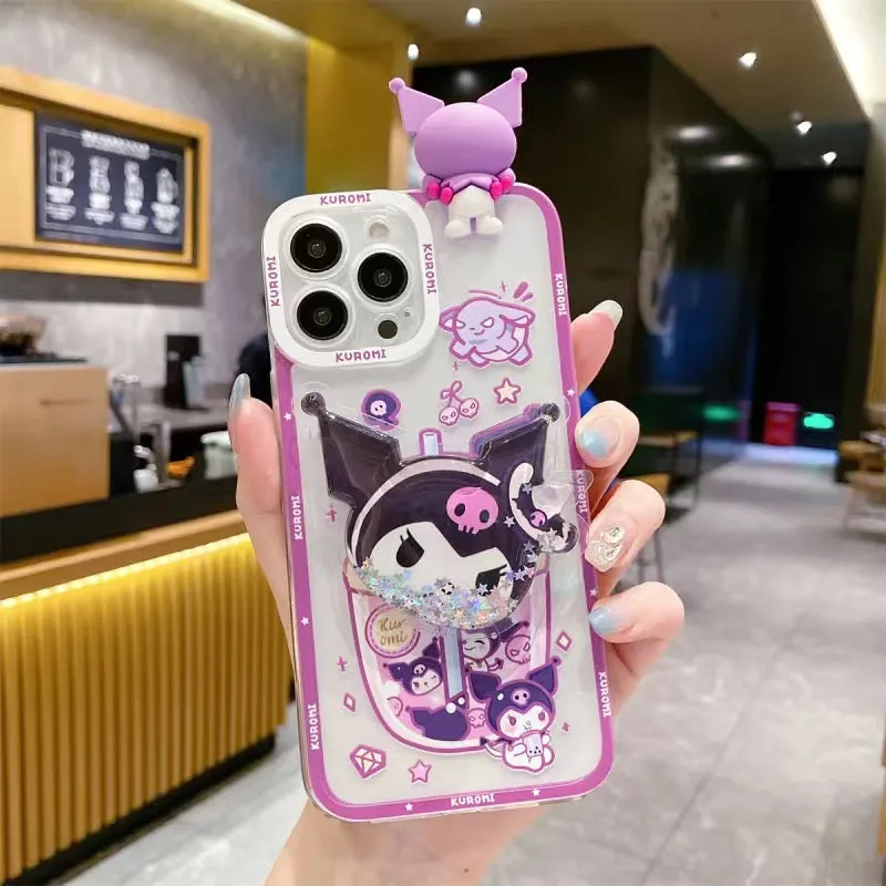 Kuro and Melo Drinking Phone Case