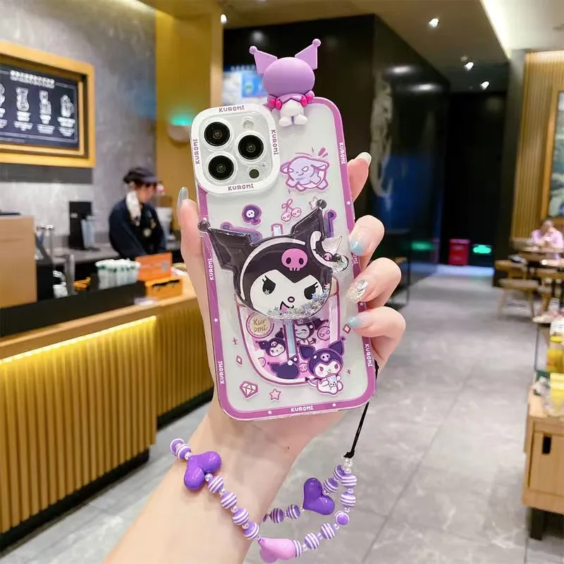 Kuro and Melo Drinking Phone Case