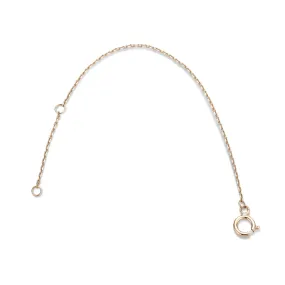 La Concorde Nicole 14 karat rose gold necklace extender