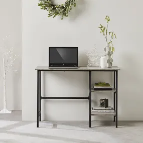 Ladder Desk with Concrete Effect Desktop