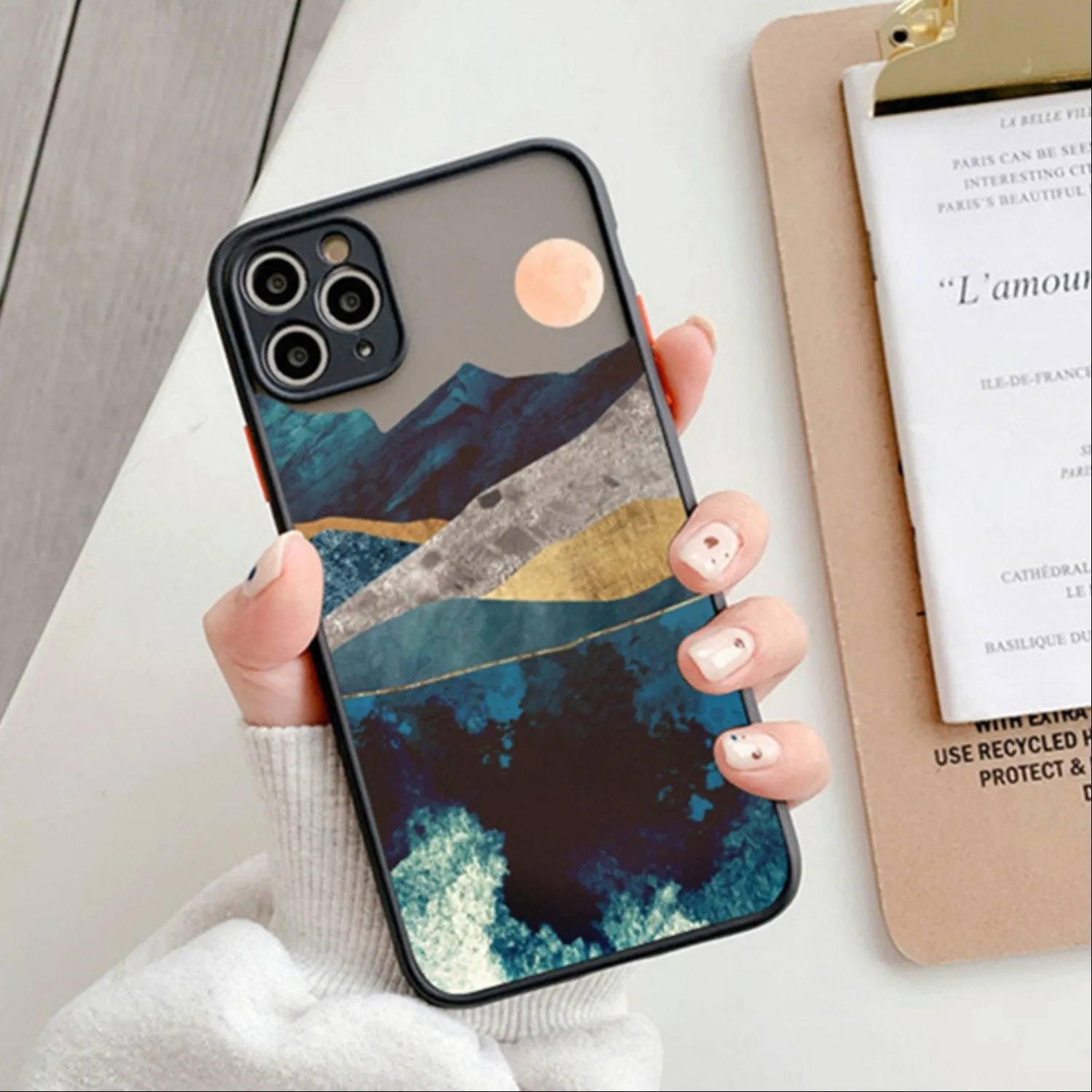 Landscape Artistic Shockproof Matte Case