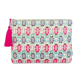 Laptop Case - Boho Aqua Pink