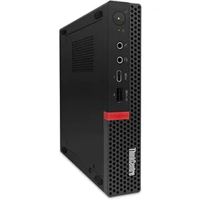 Lenovo 10T7CTO1WW ThinkCentre M720q i3-8100T 3.1GHz Intel UHD Graphics 630 8GB RAM 128GB SSD Win 10 Home Black