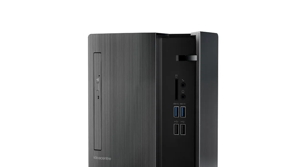 Lenovo IdeaCentre 510A-15ICK Tower Desktop, Intel i7-9700, 3.0GHz, 16GB RAM, 512GB SSD, Win10H -  90LV000DUS (Refurbished)