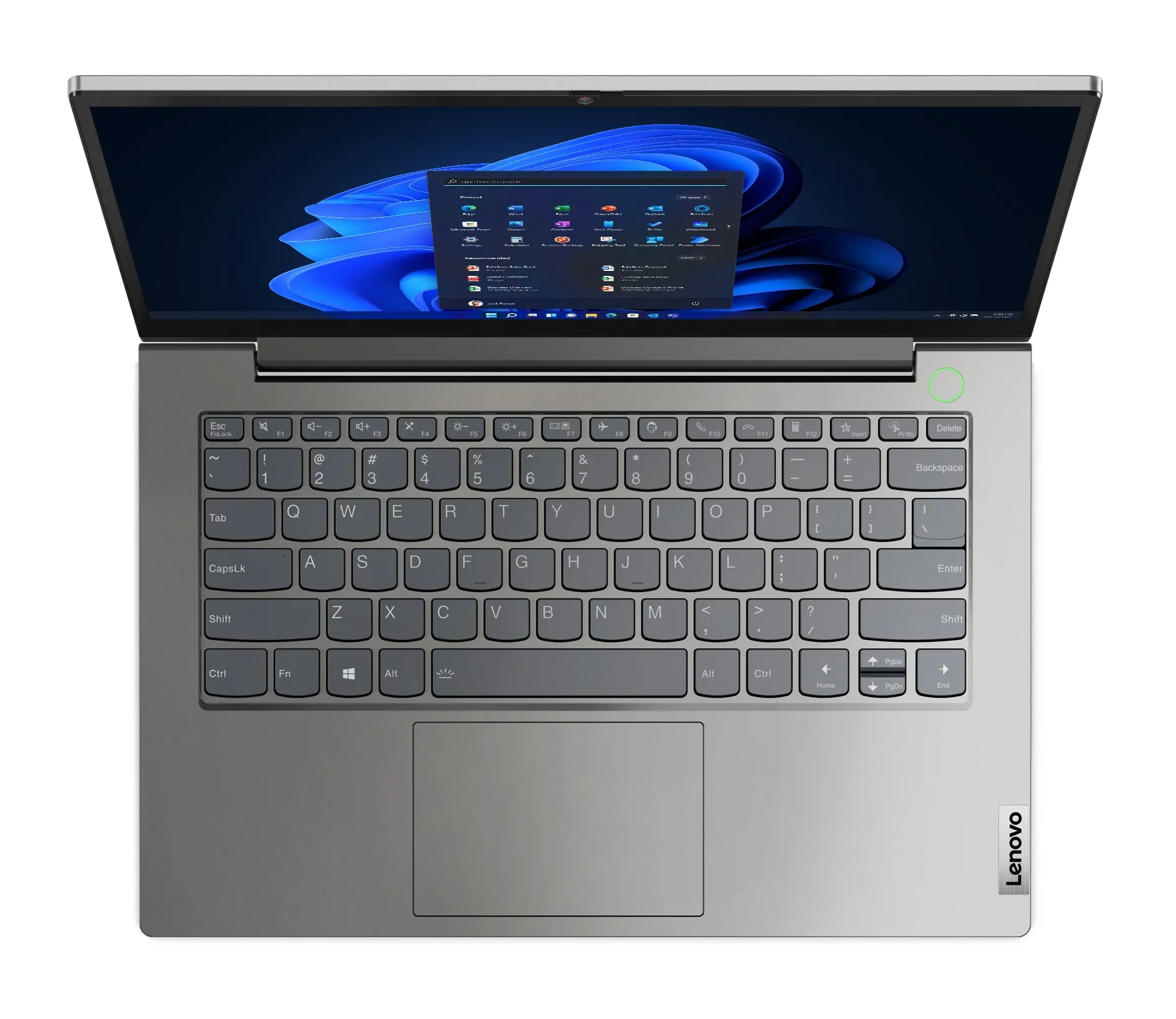 Lenovo ThinkBook 14 AMD Ryzen™ 5 5625U Laptop 35.6 cm (14") Full HD 8 GB DDR4-SDRAM 256 GB SSD Wi-Fi 6 (802.11ax) Windows 11 Pro Grey