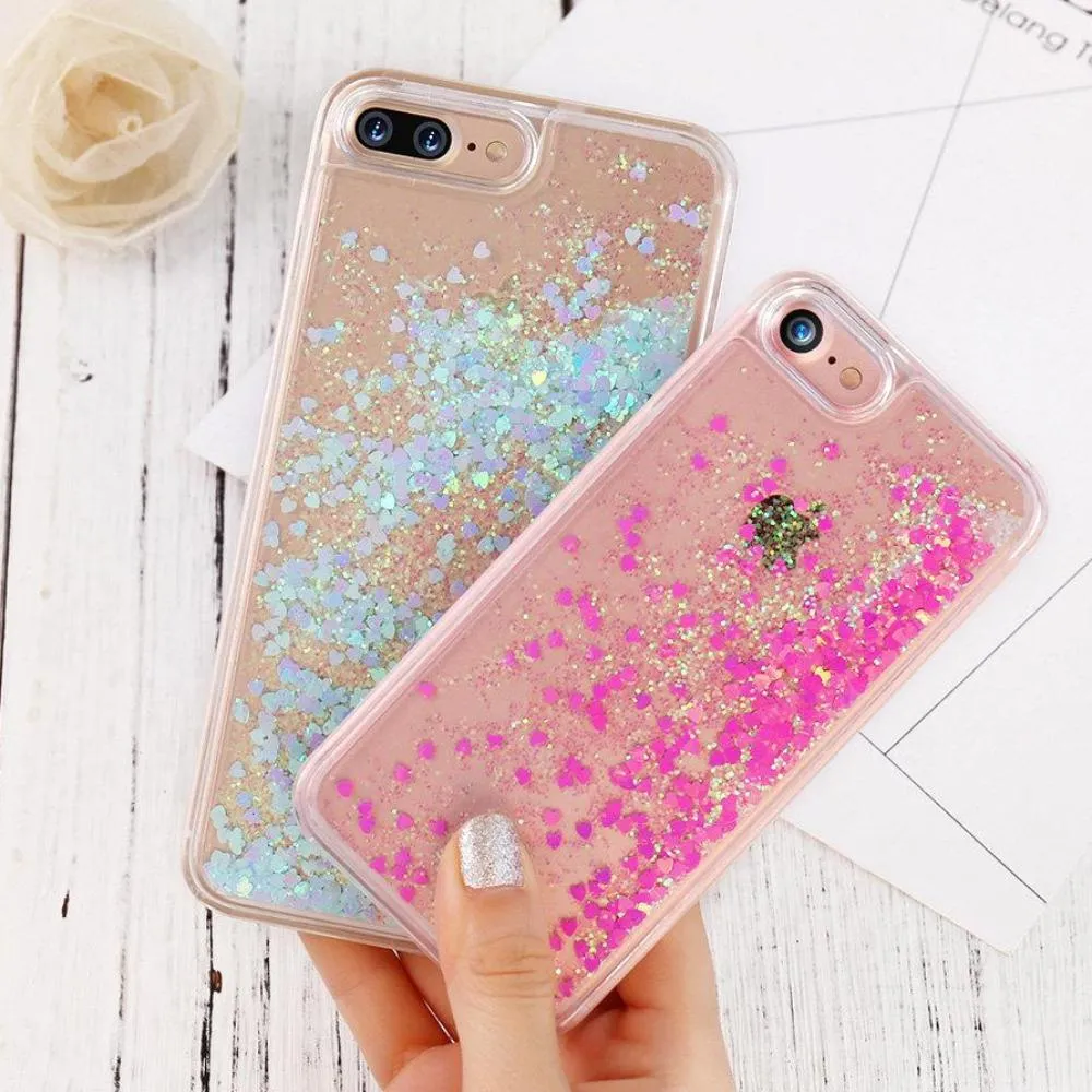 Liquid Glitter Phone Cases