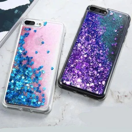 Liquid Glitter Phone Cases