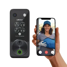 Lockly Vision Zeno Series Video Smart Lock with Intercom Deadbolt