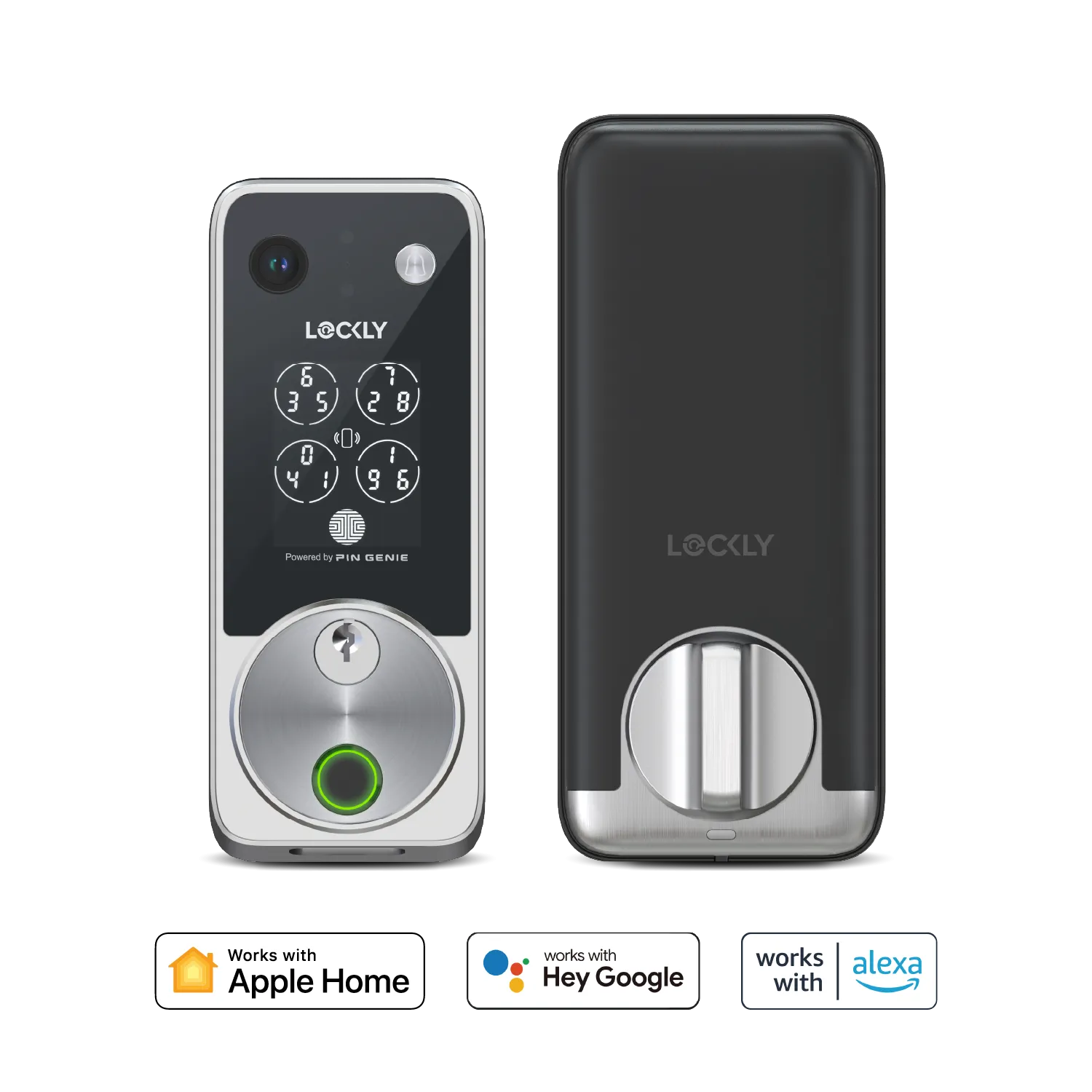 Lockly Vision Zeno Series Video Smart Lock with Intercom Deadbolt