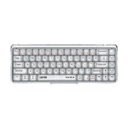 Lofree 1% Dual Mode Transparent Mechanical Keyboard