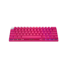 Logitech G PRO X 60 LIGHTSPEED Wireless Gaming Keyboard (Tactile) - Magenta