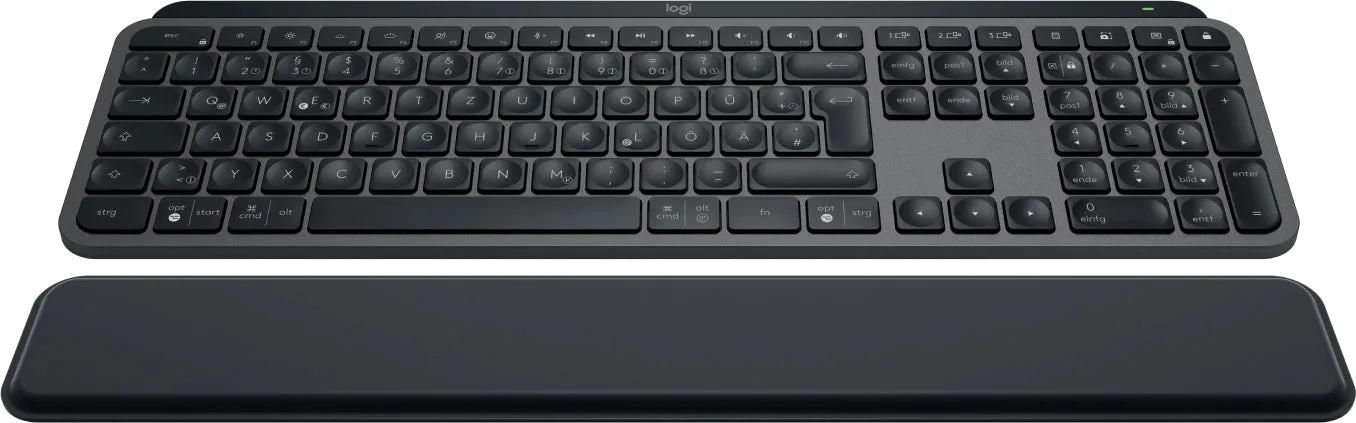 Logitech Keyboard Mx Key S - Qwertz - Black