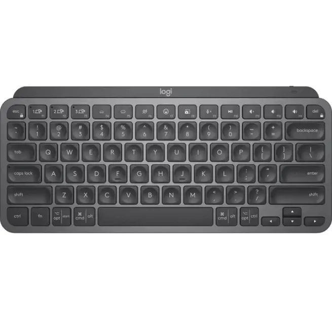 Logitech MX Keys Mini Compact Wireless Illuminated Keyboard Advanced TKL Graphite Grey