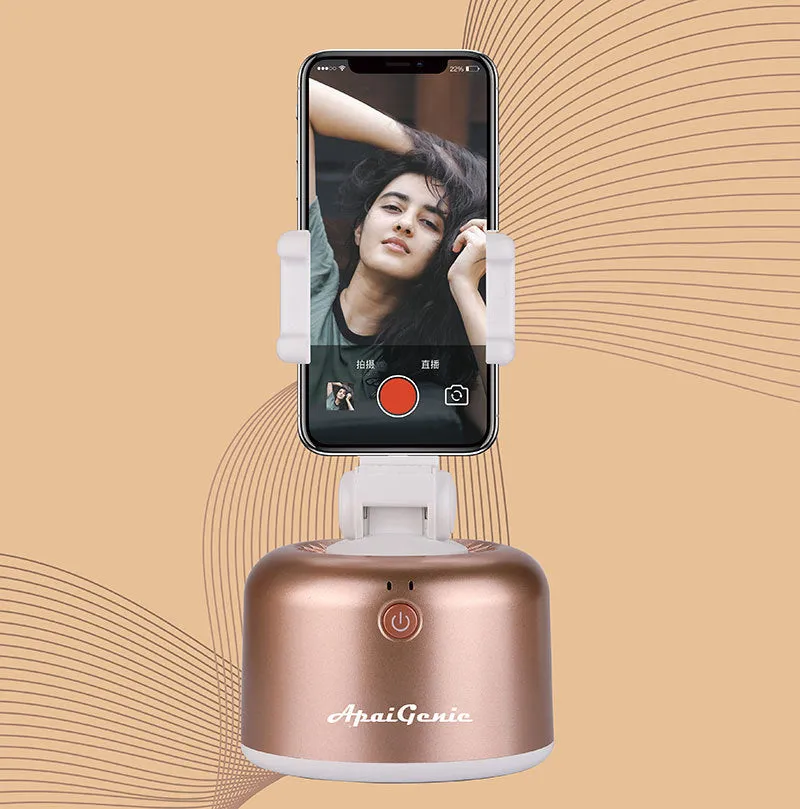 Love With The Second-Generation Upgrade 360 Smart Follow-Up Ptz Aai Genie 2 Mobile Phone Stabilizer Live Selfie