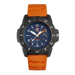 Luminox Men's Watch Navy SEAL 3600 Series Blue Orange XS.3603