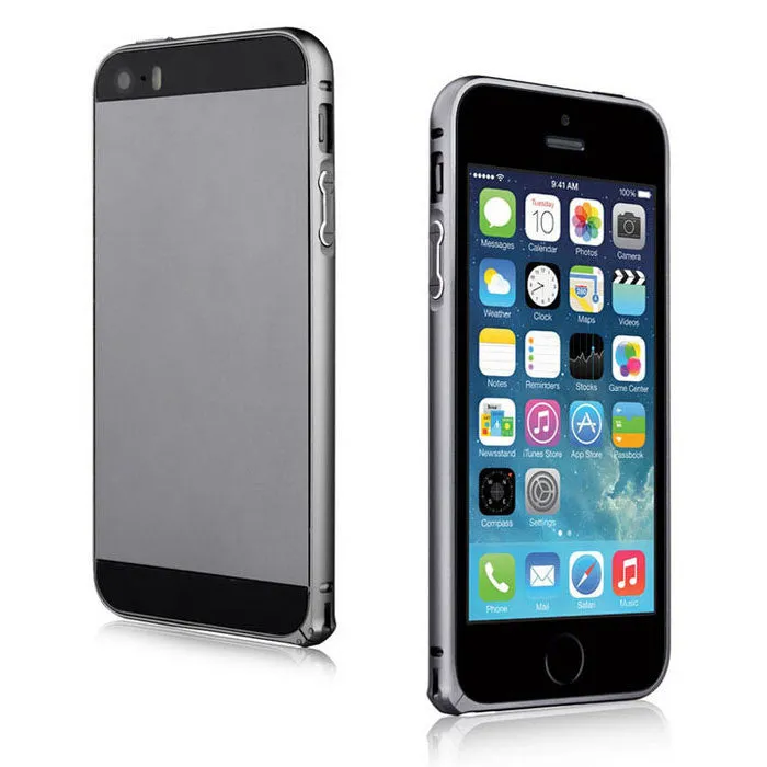 Luxury Slim Aluminium Alloy Bumper Frame For Apple iphone 5 5S Case Cover for iPhone 5 5S