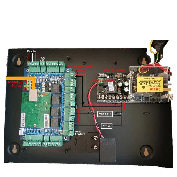 Malibu - Access Control Board - 4 Doors - UL Listed