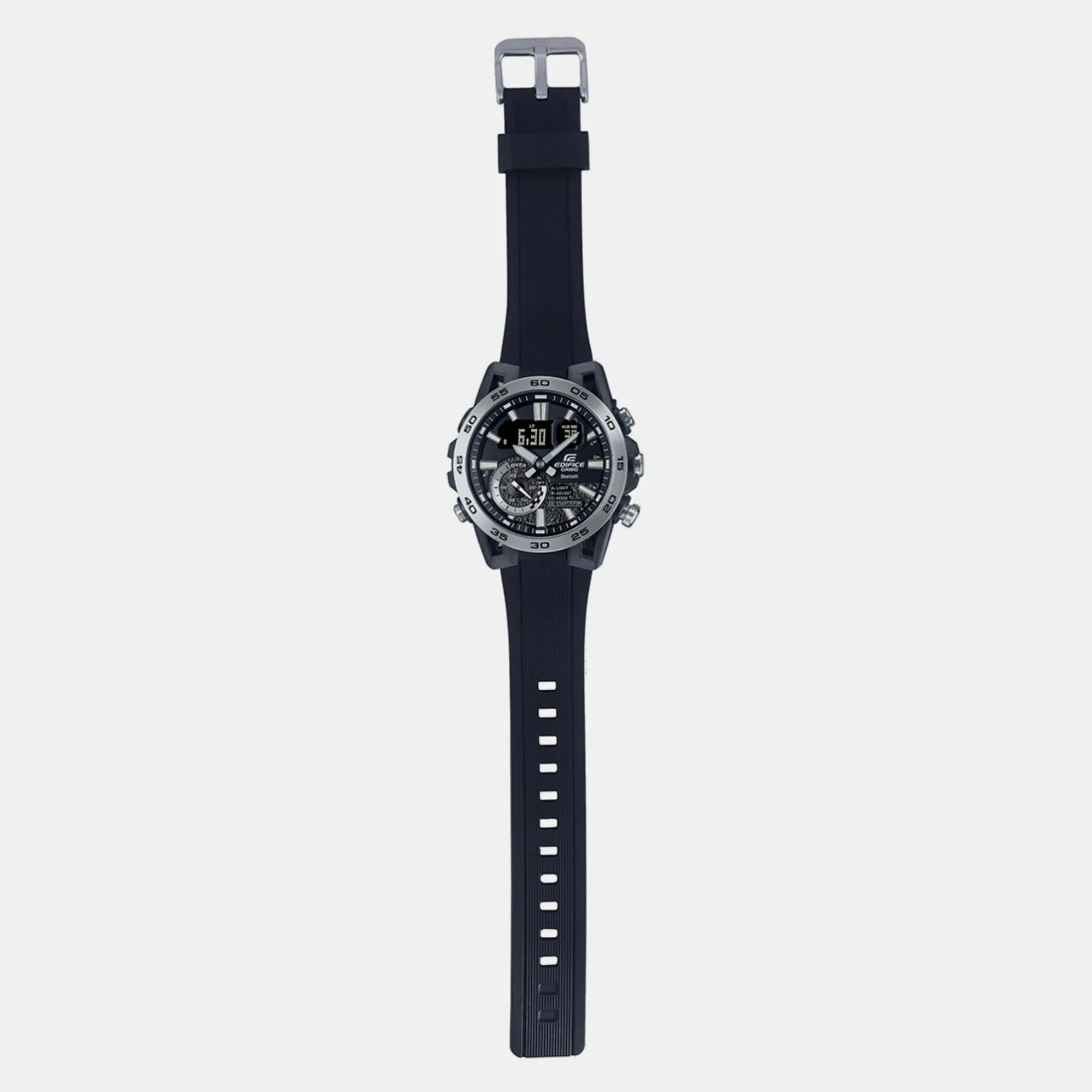 Men's Black Analog-Digital Resin Watch ED578