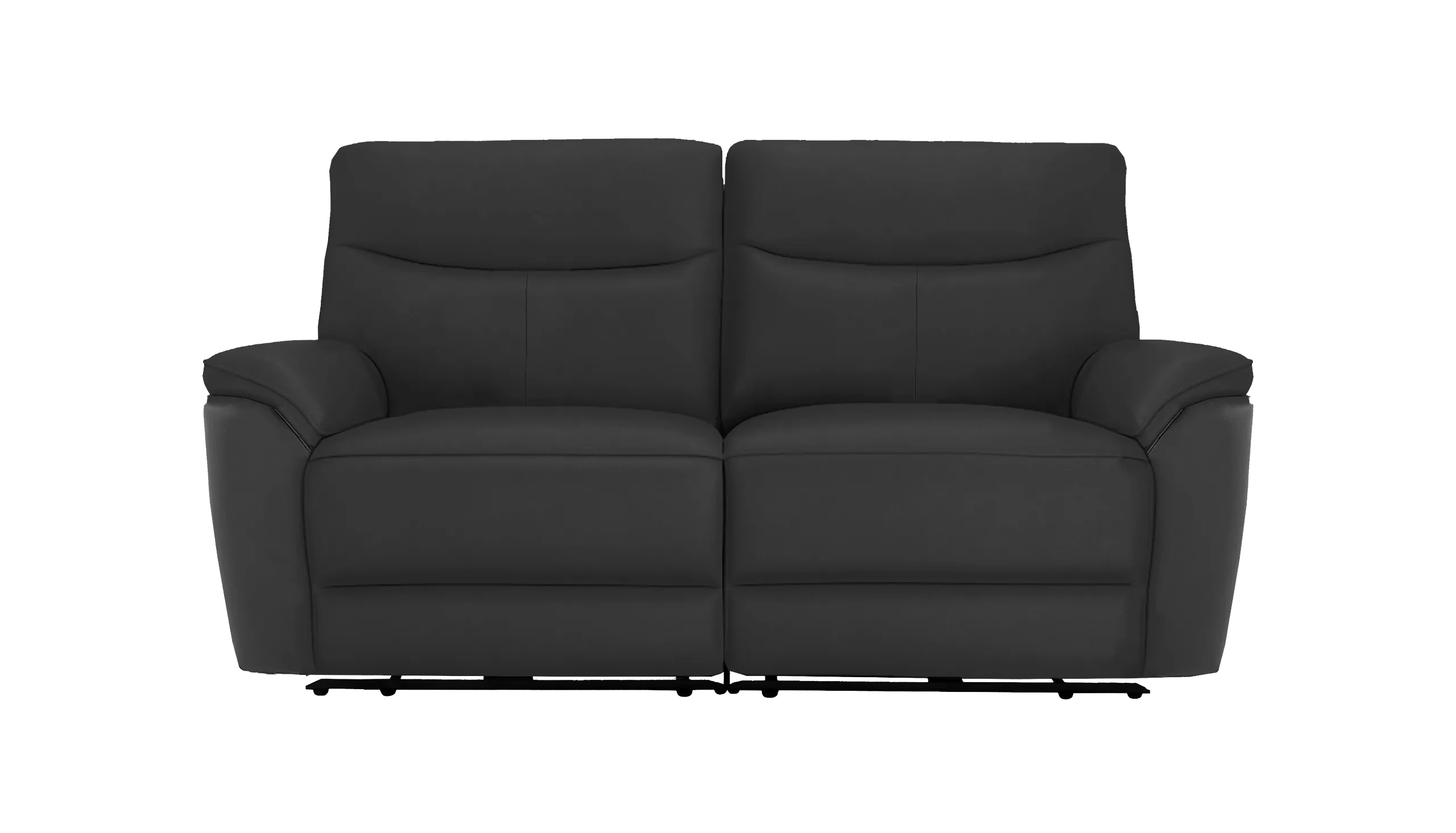 Micah 2 Seater Power Recliner Leather Sofa With Powered Headrests