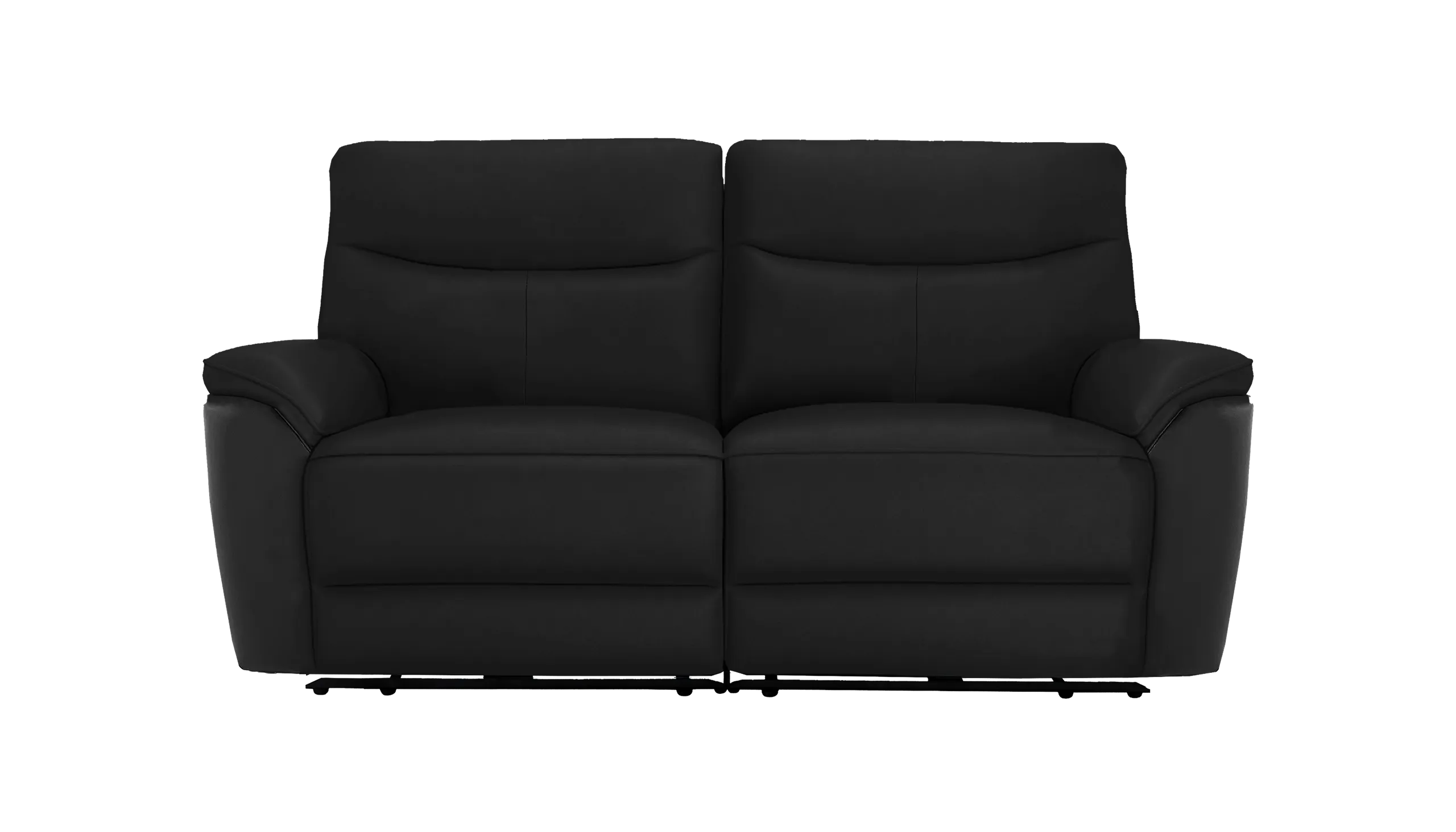 Micah 2 Seater Power Recliner Leather Sofa With Powered Headrests