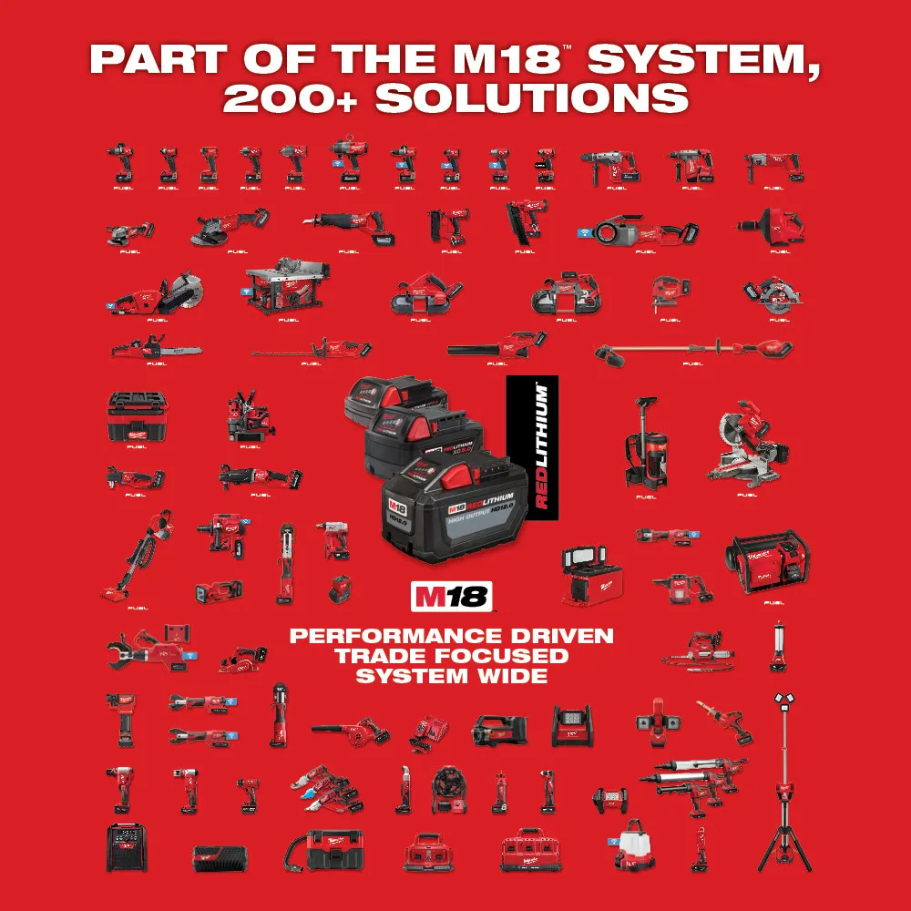 Milwaukee M18 Short Throw Press Tool Kit with Pex Crimp Jaws