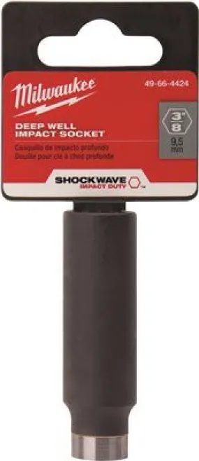 Milwaukee Shockwave 3/8 Inch  Socket Deep Well 7/8 Inch