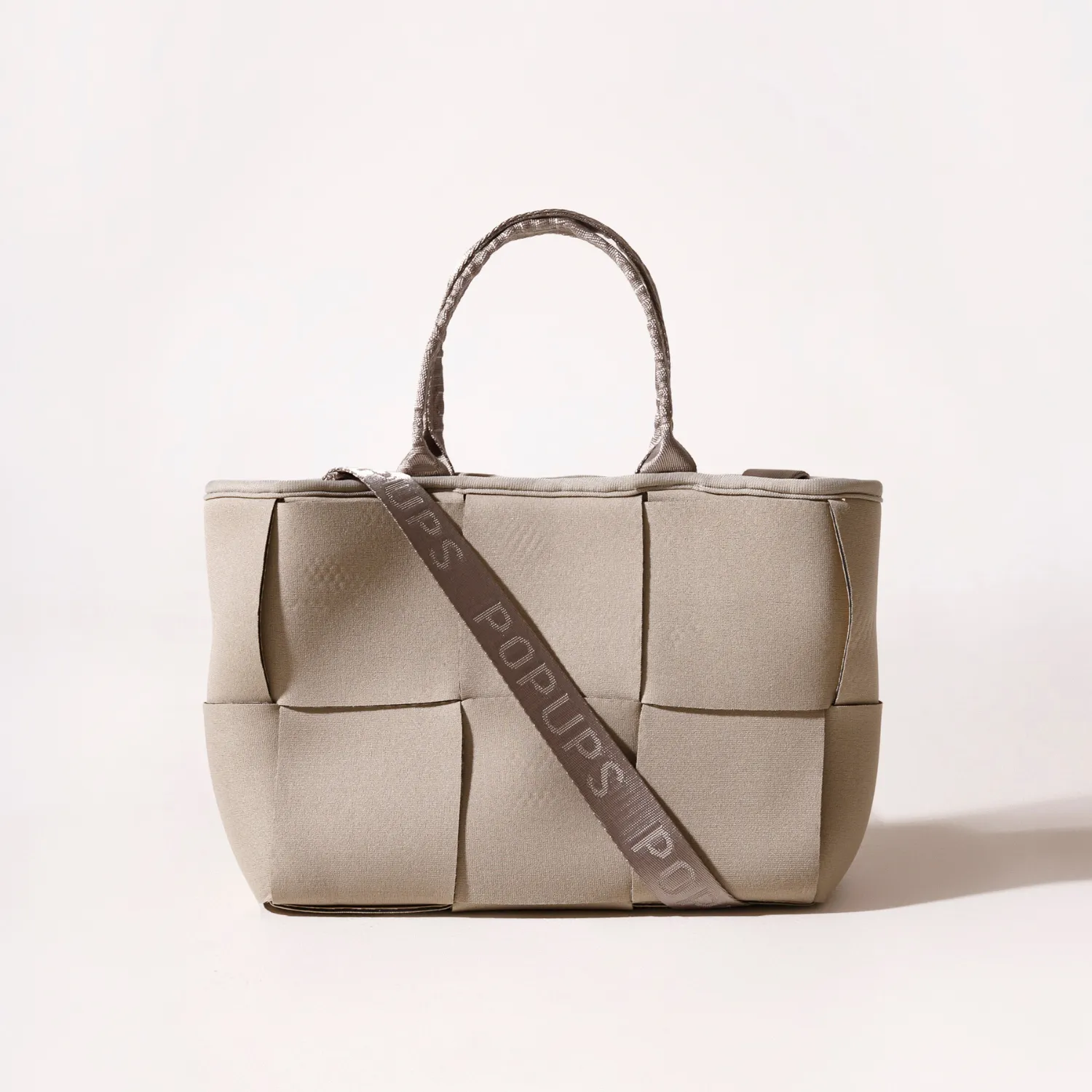 MINI ICON TOTE TAUPE