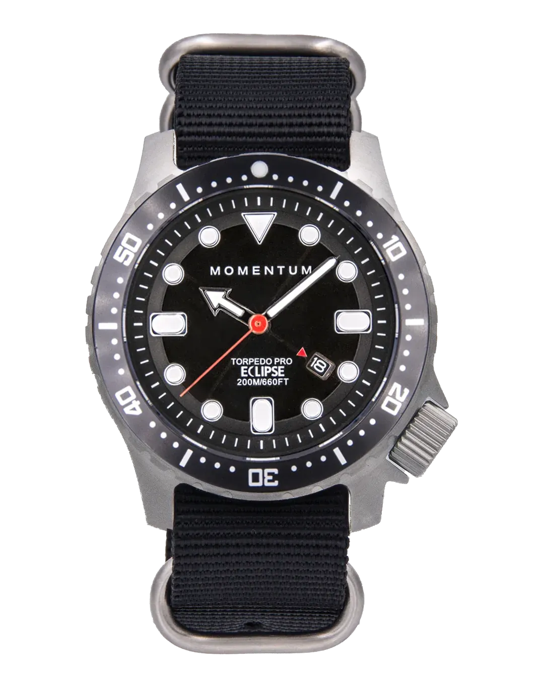 Momentum Torpedo Pro Eclipse Solar 44mm 200M Water-resistant