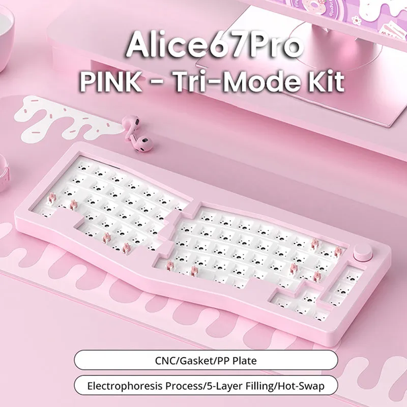 MONKA Alice67 Pro Aluminum CNC DIY Kit