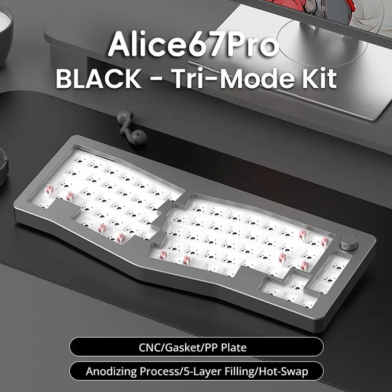 MONKA Alice67 Pro Aluminum CNC DIY Kit