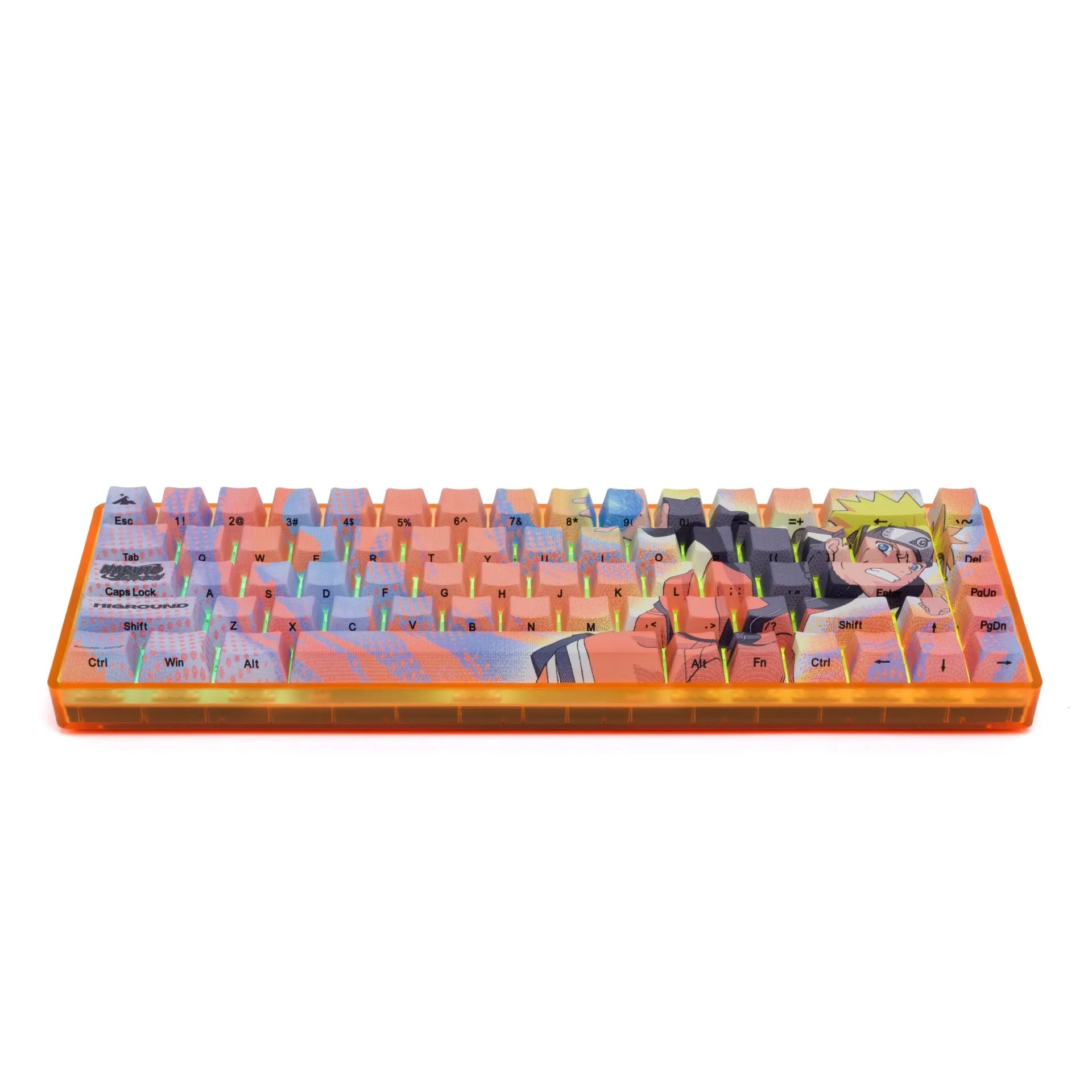 Naruto x HG Basecamp 65HE Keyboard - Naruto