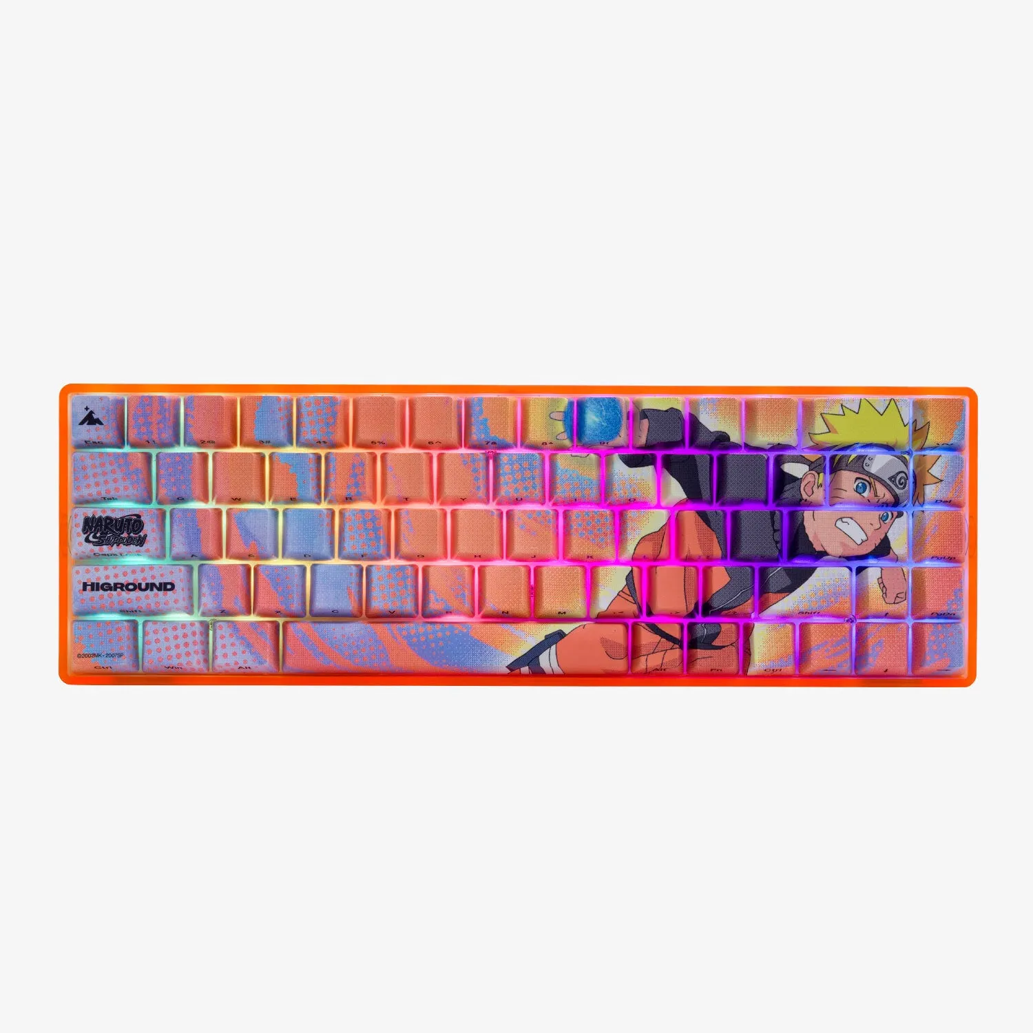 Naruto x HG Basecamp 65HE Keyboard - Naruto