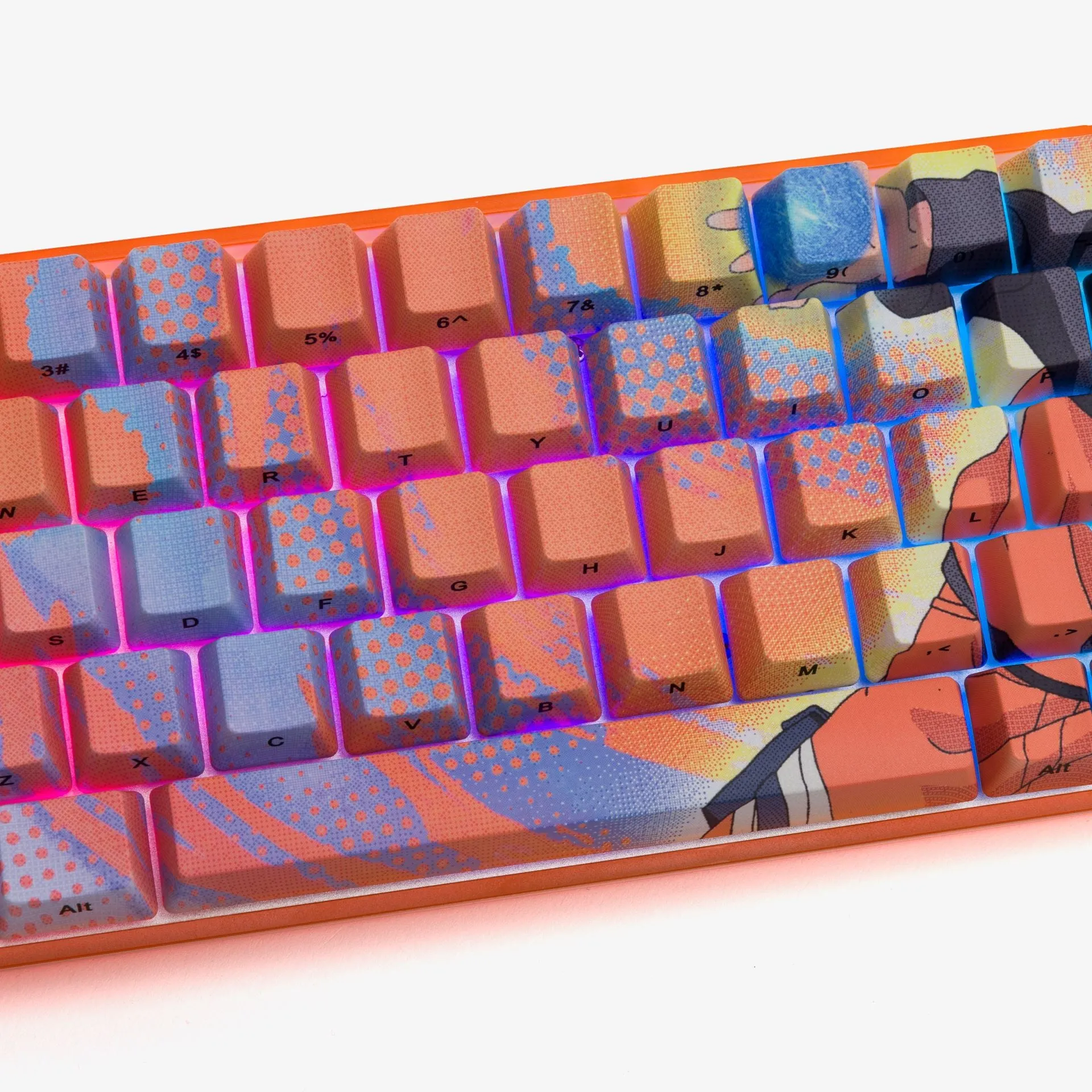 Naruto x HG Basecamp 65HE Keyboard - Naruto