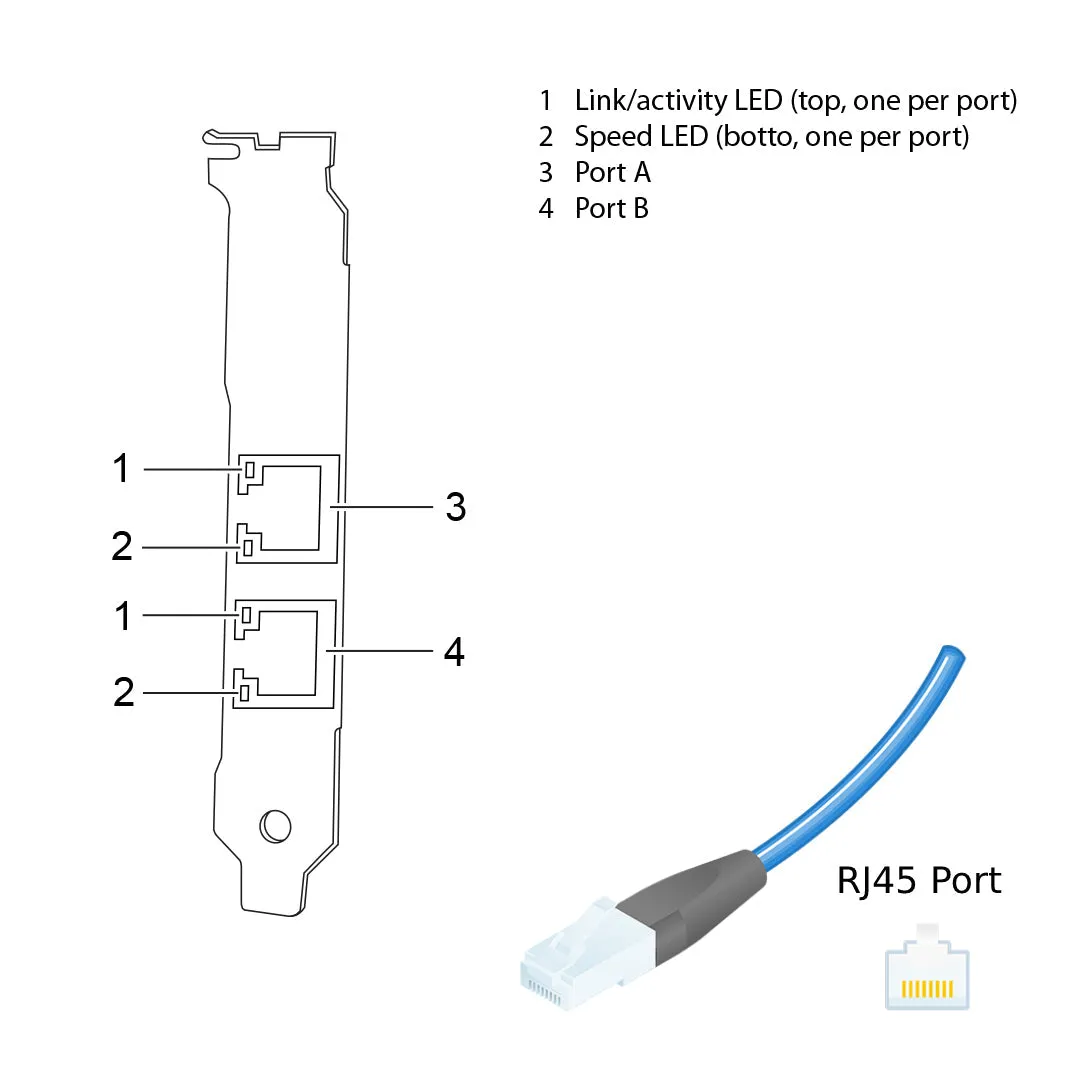 NetApp Adapter X1037C-R6 (ONTAP) 1Gb PCI-X bus with plug RJ45 (2p 1GbE NIC Cu)