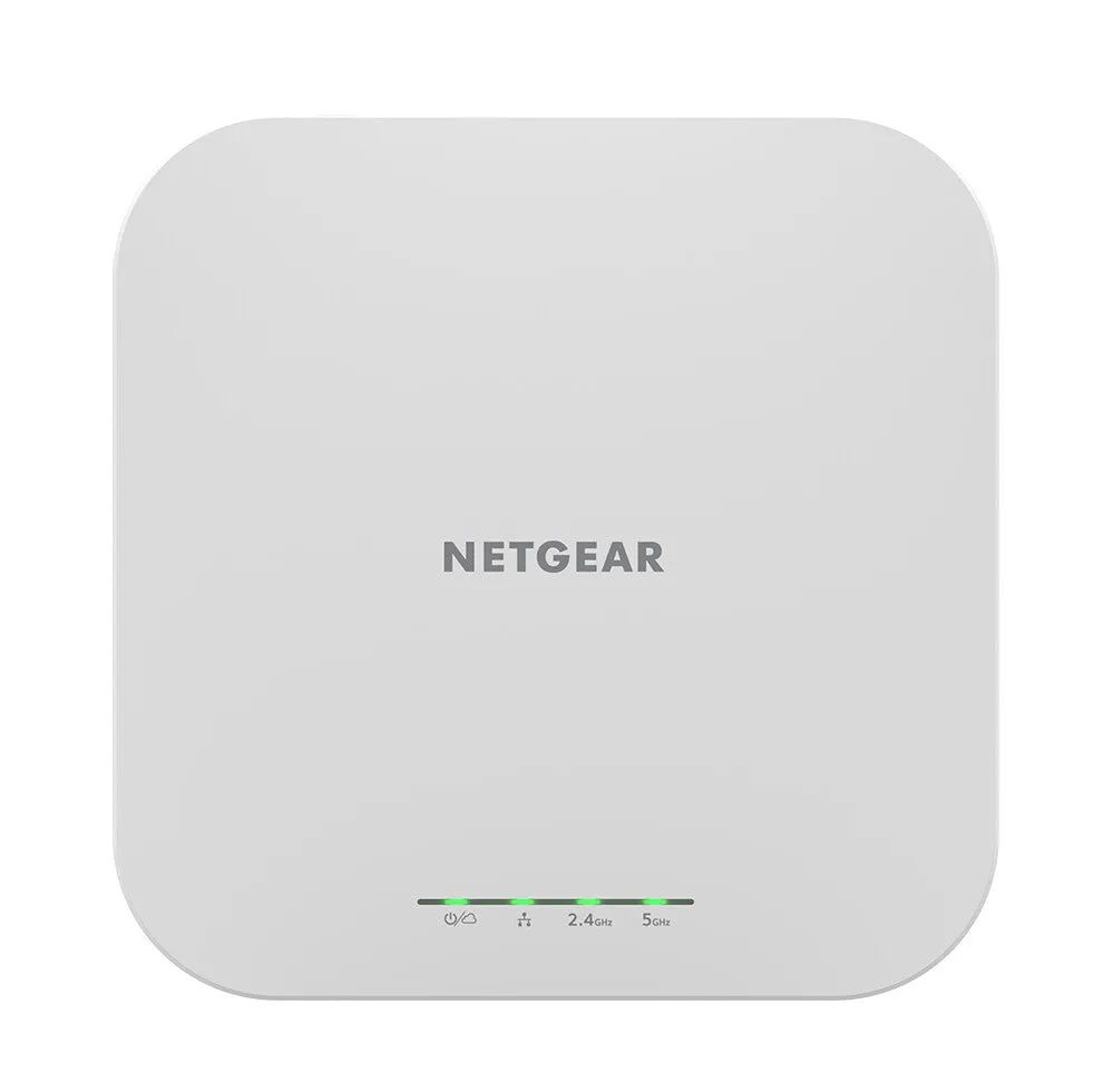 NETGEAR Insight Cloud Managed WiFi 6 AX1800 Dual Band Access Point (WAX610) 1800 Mbit/s White Power over Ethernet (PoE)