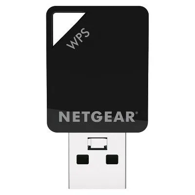 Netgear Wireless AC Adapter AC600 Dual Band - Black (A6100)